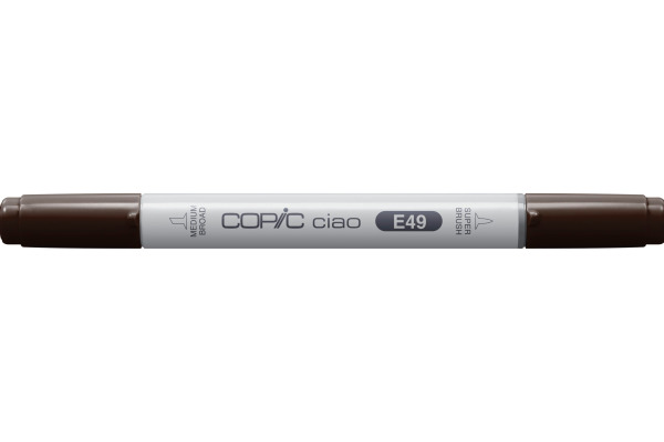 COPIC Marker Ciao 22075122 E49 - Dark Bark