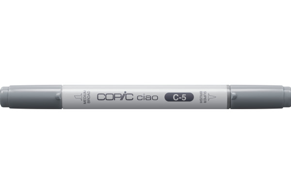 COPIC Marker Ciao 2207514 C-5 - Cool Grey No.5