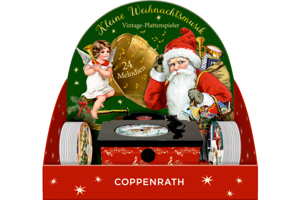 COPPENRAT Adventskalender 18x18x9cm 94884 Kleine Weihnachtsmusik