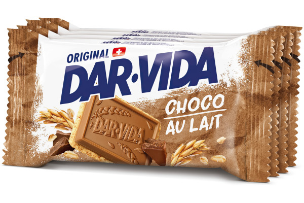 DAR-VIDA Choco au lait 5030000 46g, 4 Stk.