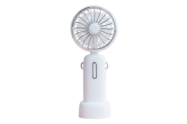 DELTACO Portable Neck Fan neck strap FT-776 White,Silver