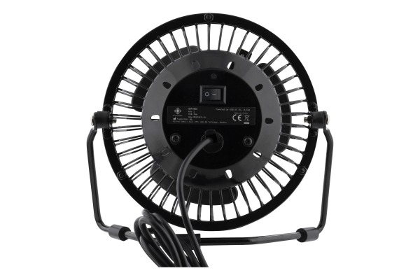 DELTACO USB LED Table Fan watch GAM054 Black