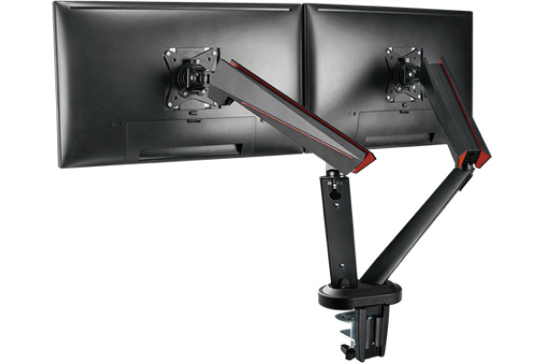 DELTACO Pro Gaming Dual Monitor Arm GAM-102 w Springs
