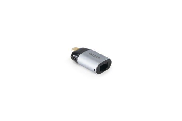 DICOTA USB-C to Ethernet Adapter D32048 with PD (100W)