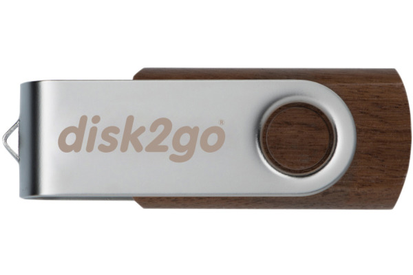 DISK2GO USB-Stick wood 128GB 30006664 USB 3.0