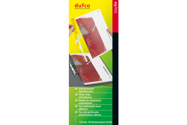 DUFCO Easyfix strips 50004.006 selbstkl. 125mm, 48 Stk.