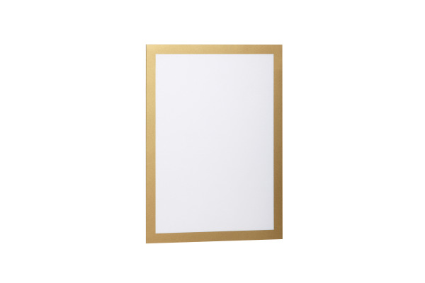 DURABLE Sichtfenster Duraframe 487230 gold, selbstklebend 2 Stück