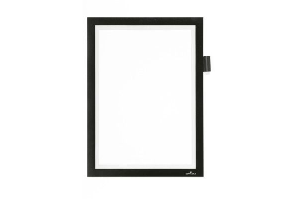 DURABLE Magnetic Note DURAFRAME A4 498901 schwarz