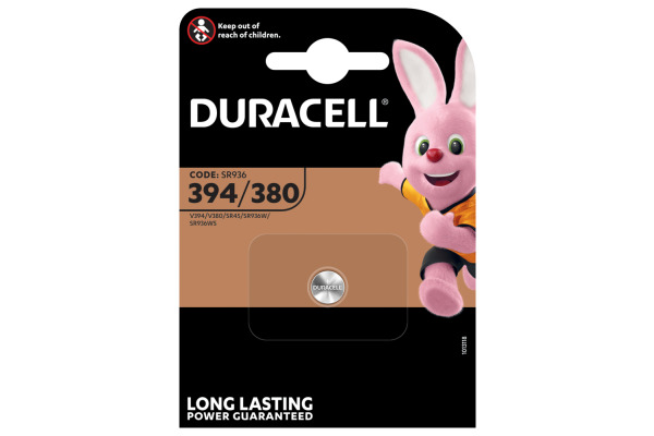 DURACELL Knopfbatterie Specialty 394/380 394, 1.5V