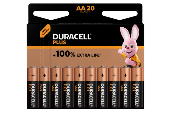 DURACELL Batterie Plus Power 4-017986 AA LR6 20...