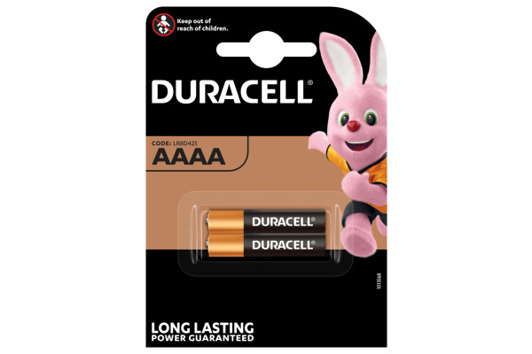 DURACELL Batterie Ultra LR84D425 AAAA, LR61, 1.5V 2 Stück