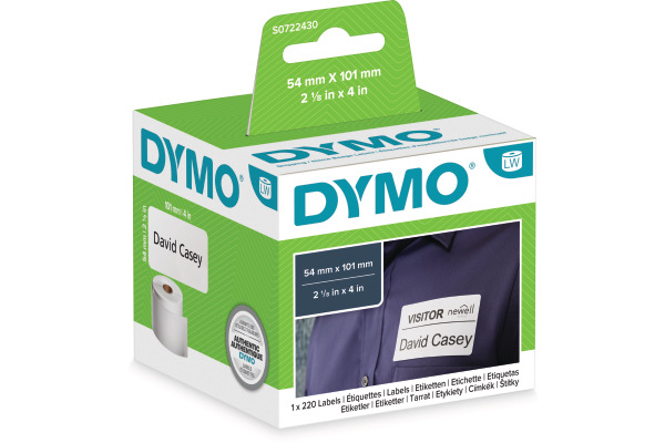 DYMO Versand-Etiketten S0722430 perm.101x54mm 220...