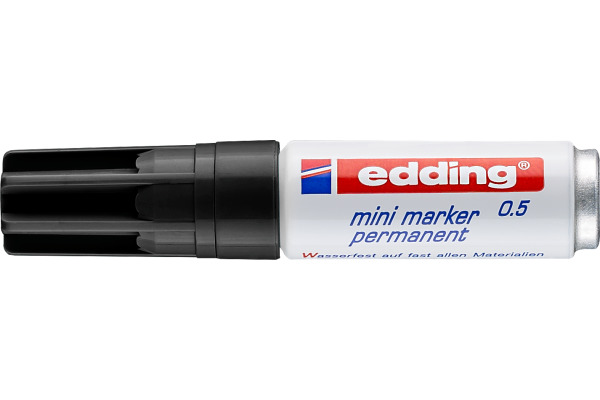 EDDING Mini Marker permanent 1,5-3mm 0-1 schwarz