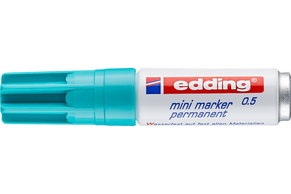 EDDING Mini Marker permanent 1,5-3mm 0-14 t&amp;uuml;rkis