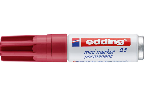EDDING Mini Marker permanent 1,5-3mm 0-19 karmin