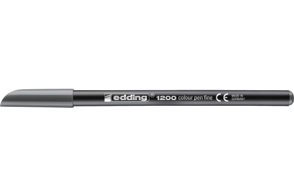 EDDING Faserschreiber 1200 0,5-1mm 1200-12 grau