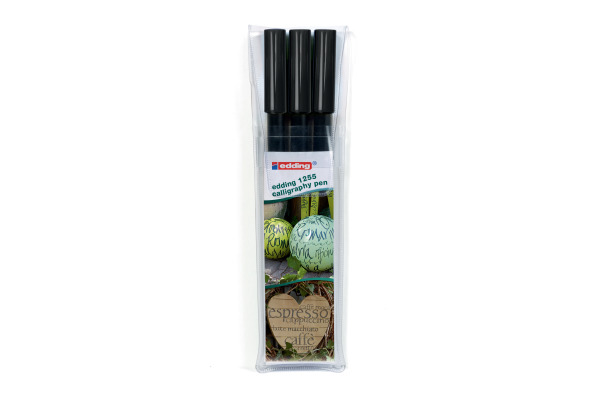 EDDING Calligraphy 1255 Set 2-5mm 1255-1-E3 schwarz 3 Stck