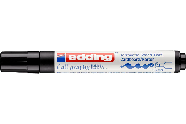 EDDING Permanent Marker 1455 1-5mm 1455-1 schwarz