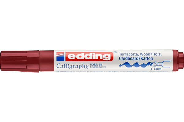 EDDING Permanent Marker 1455 1-5mm 1455-46 karmesin