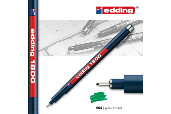 EDDING Profipen 1800 0.70mm 1800-4-07 grn