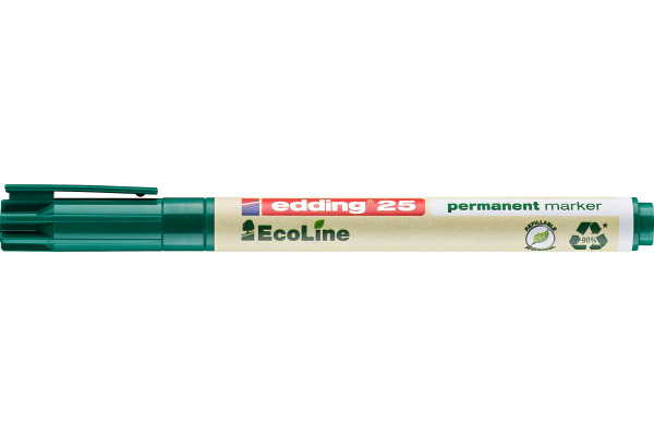 EDDING Permanent Marker 25 EcoLIne 25-4 grün