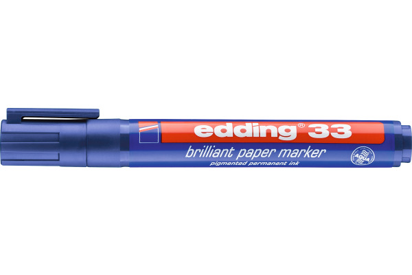 EDDING Permanent Marker 33 33-3 blau