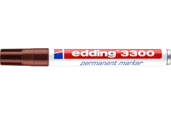 EDDING Permanent Marker 3300 1-5mm 3300-7 braun