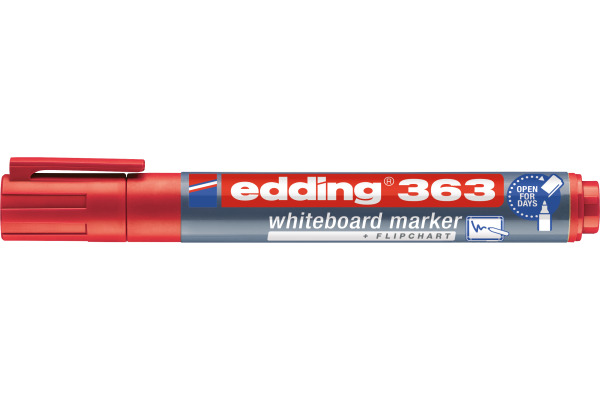 EDDING Whiteboard Marker 363 1-5mm 363-002 rot
