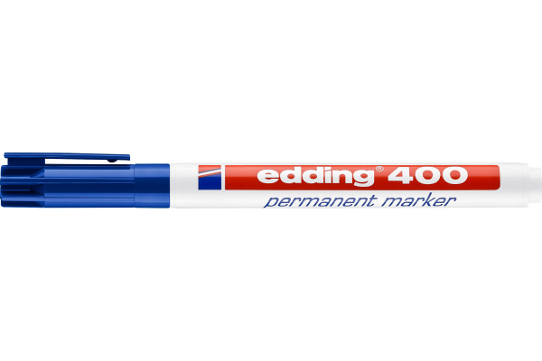 EDDING Marqueur permanent 400 -1mm 400-3 bleu