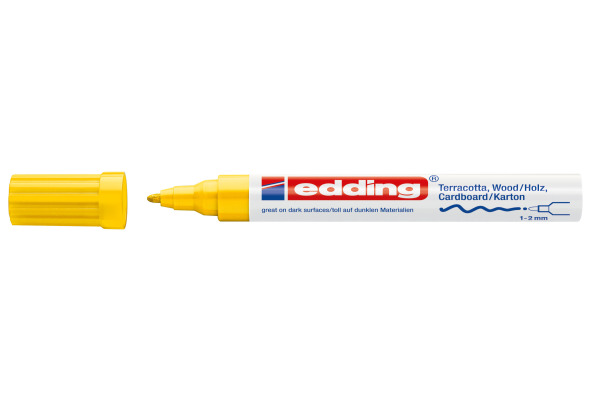 EDDING Deco Marker 4040 1-2mm 4040-5 gelb