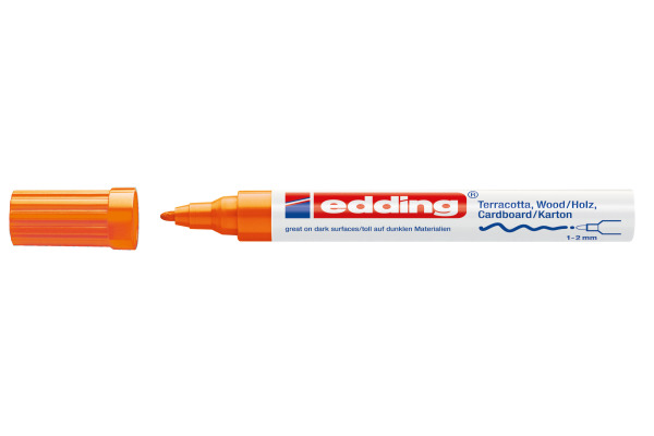 EDDING Deco Marker 4040 1-2mm 4040-6 orange