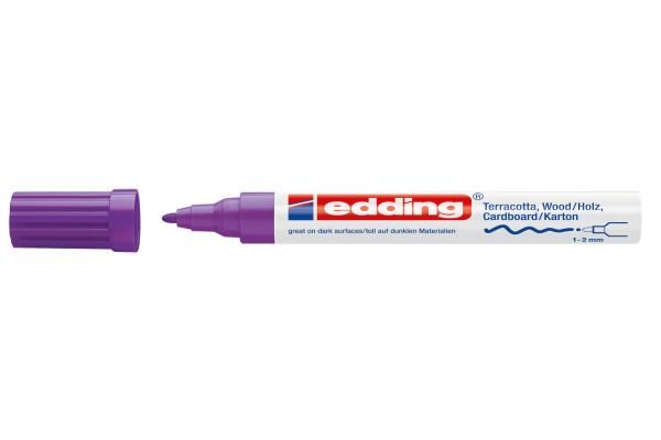 EDDING Deco Marker 4040 1-2mm 4040-8 violett