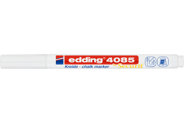EDDING Chalk Marker 4085 1-2mm 4085-049 weiss