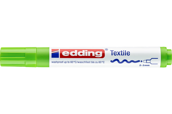 EDDING Textil-Marker 4500 2-3mm 4500-11 hellgr&amp;uuml;n