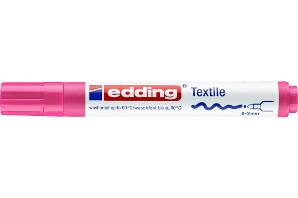 EDDING Textil-Marker 4500 2-3mm 4500-69 neonrosa