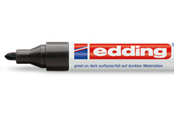 EDDING Paintmarker 750 2-4mm 750-1 CREA schwarz