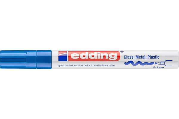 EDDING Paintmarker 750 2-4mm 750-3 CREA blau