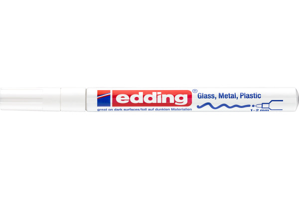 EDDING Paintmarker 751 CREA 1-2mm 751-49 CREA blanc