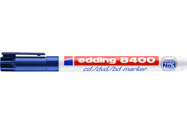 EDDING CD-Marker 8400 0,5-1mm 8400-3 blau