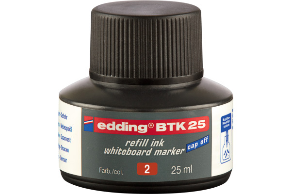 EDDING Nachfülltusche BTK25 BTK-25-2 rot