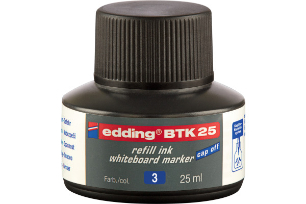 EDDING Nachfülltusche BTK25 BTK-25-3 blau