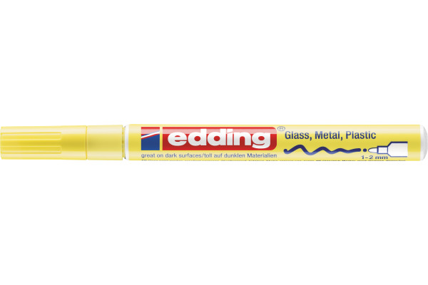 EDDING Paintmarker 751 CREA 1-2mm E-751-135 pastell gelb