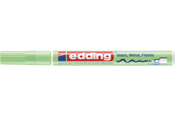 EDDING Paintmarker 751 CREA 1-2mm E-751-137 pastell grün