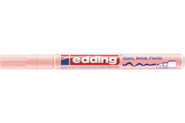 EDDING Paintmarker 751 CREA 1-2mm E-751-138 CR pastell rosa