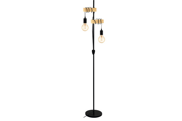 EGLO Stehleuchte TOWNSHEND 43516 schwarz
