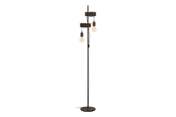 EGLO Stehleuchte TOWNSHEND 4 43526 braun