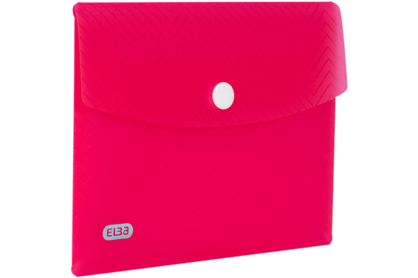 ELBA Tasche für Masken 16x12cm 400104459 pink, URBAN 5 Stück