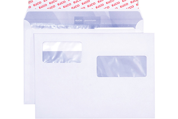 ELCO Couvert m. zwei Fenster C5 32501 100g, weiss 500...