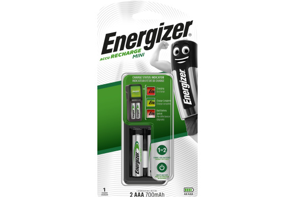 ENERGIZER Batterie-Ladegerät Mini E30070140 inkl. 2x AAA 700mAh
