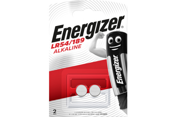 ENERGIZER Batterie Alkali 1,5 V 639320 LR54/189 2 Stück